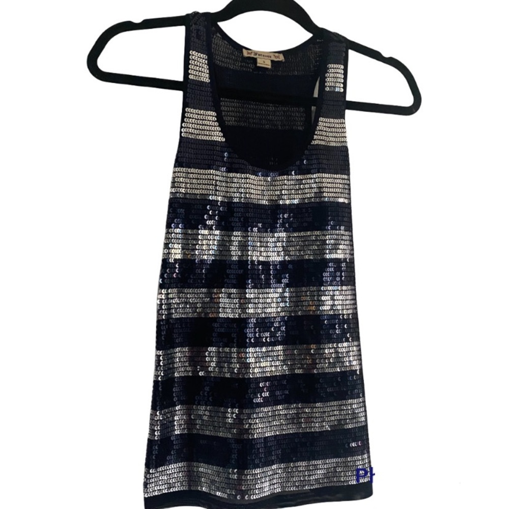 Sequin tank top